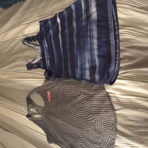 Two Nike Dri-fit tees size xs